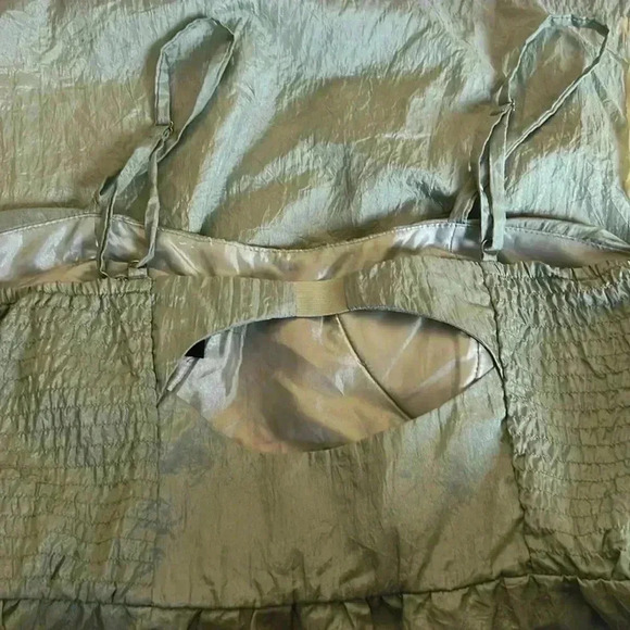 Verty Women’s Spaghetti Strap Cami Top with Embroidered Front Z3 - Picture 6 of 7